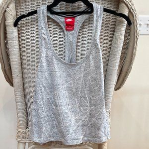 Nike Gray Tanktop | Cropped, Loose